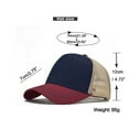 thumbnail image 5 of Men Vintage Ball Cap Red Cute Baseball Cap Adjustable Baseball Cap, 5 of 7