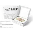 thumbnail image 4 of HAUS AND HUES Haeckel Posters & Vintage Botanical Prints - Set of 6 Vintage Plant Poster Wildflower Prints & Vintage Nature Prints, Flower Posters and Prints Botanical Print Set (16x20, Framed Beige), 4 of 6