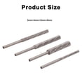thumbnail image 1 of Durable 4pcs Set of HSS Rotary Files for Wood Carving & Plastic Grinding, 1 of 10