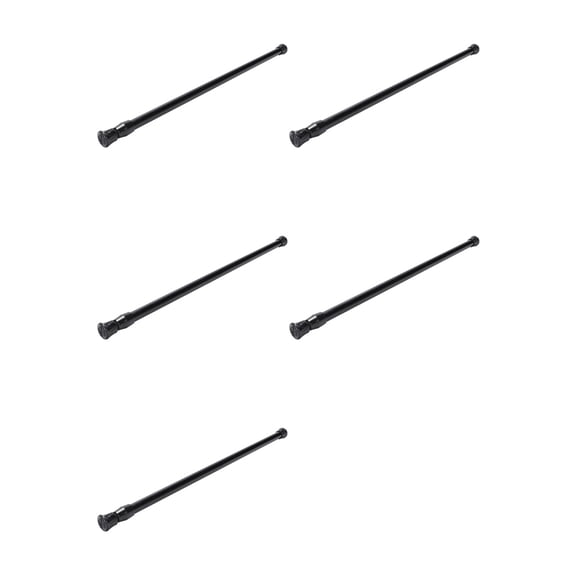 5X Spring Extendable Loaded Curtain Rail Pole Telescopic Bath Window Tension Rod,40-70Cm