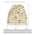 thumbnail image 3 of KLL Colorful Mustache Pirnt Wicking Running Beanie Head Wrap Cycling Bandana for Men Women, 3 of 8