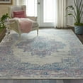 thumbnail image 3 of Nourison Grafix Traditional Persian Ivory/Pink 7' x 10' Area Rug, (7' x 10'), 3 of 10