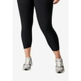 thumbnail image 3 of COTTON ON Women's Active Rib Pocket 7/8 Leggings Black Size 12W, 3 of 3