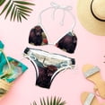 thumbnail image 6 of Yak Detachable Sponge Adjustable Strap Bikini Set 2-Pack Swimwear Swimsuit Beach Pool Party, 6 of 6