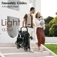 thumbnail image 3 of Baby Stroller 3-in-1 with Bassinet Mode, Compatible with Infant Car Seat Adapter Included, Full-Size Bassinet Strollers for Family Outings, 3 of 10