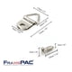 thumbnail image 4 of FramePac - Perchas triangulares pequeñas con tornillos [100 piezas] - (también conocido como hardware para colgar cuadros, ganchos para colgar cuadros, ganchos para colgar cuadros), 4 of 5