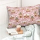 thumbnail image 4 of Fotbe Gingerbread Houses Pink Wonderland Funda de Almohada Decorativa Estilo Occidental, Lujo en Algodón, Fundas para Almohadas King, Cojín Estampado para Decoración del Hogar-16"x24", 4 of 6