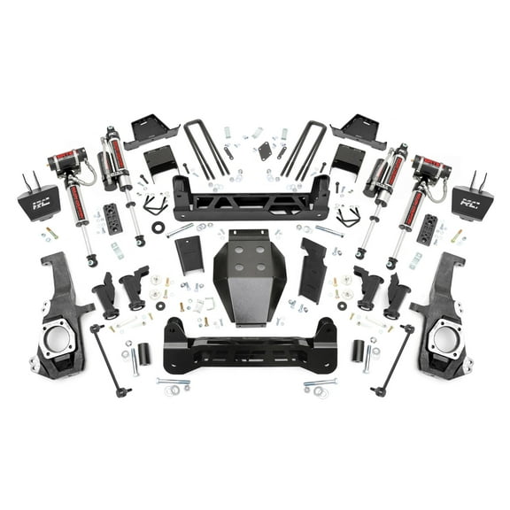 Rough Country 7" Lift Kit w/Vertex Shocks for 20-25 Chevy/GMC 2500/3500HD- 11755