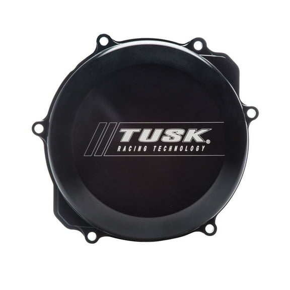 Tusk Impact Billet Clutch Cover Black For YAMAHA YZ250 2001-2022