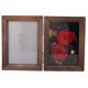 thumbnail image 1 of Marco de fotos con rosas rojas preservadas, un regalo de amor eterno, eternamente hermoso, 1 of 8
