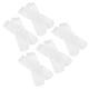 thumbnail image 5 of 6 pares de calcetines blancos de sublimación imprimibles, calcetines rectos en blanco, 5 of 6