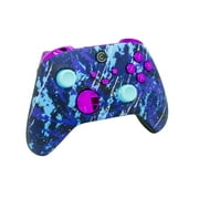 Custom Controllerzz Designer Series Custom Wireless Controller for PC, Windows, Series X/S & One - Multiple Designs Available (Midnight Surge & Purple Chrome Inserts)
