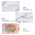 thumbnail image 4 of Haosy 2 Pack Kitchen Wash Cloths with Hanging Loops Absorbent Absorbent Quick Drying Hand Towels, Abstract Watercolor Flower, 4 of 7