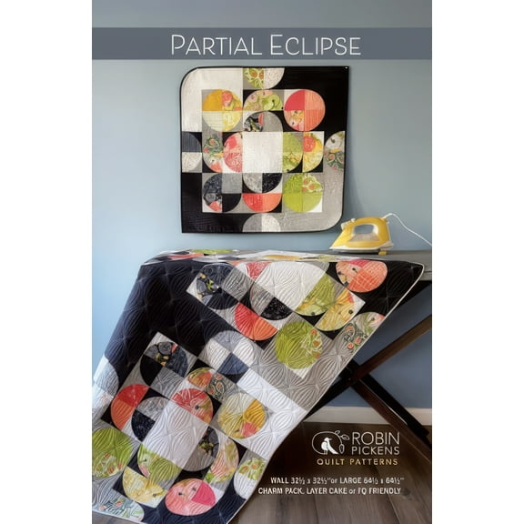 Partial Eclipse Quilt Pattern by Robin Pickens