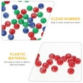 thumbnail image 2 of HLONK 2 Packs Bingo Balls 1- 60 Lottery Machine Colored Does Not Fade Plastic, 2 of 6
