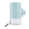 thumbnail image 3 of Bebedero automático portátil para mascotas, hervidor colgante para gatos y perros, color azul, 500 ml, 3 of 14