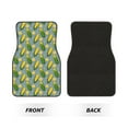 thumbnail image 2 of Naloa Corn On The Leaves Car Foot Mat Set of 4 Pieces - Universal Floor Liner Neoprene Full Set Floor Mats for Cars Trucks SUV, 2 of 7