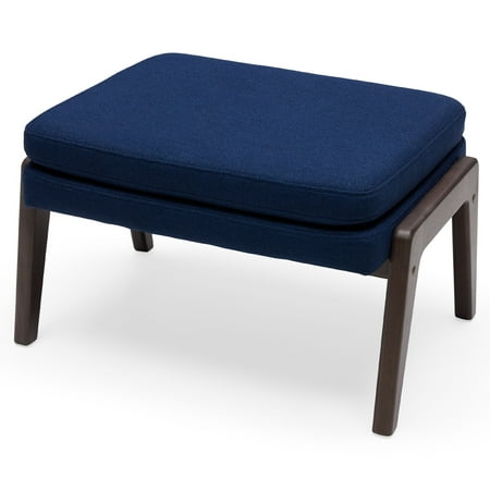 MoDRN Mid-Century Layne Ottoman, Multiple Colors