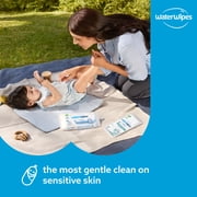 WaterWipes Sensitive Pure & Textured Wipes, 99.9% Water, Unscented & Hypoallergenic, 288 Count + Bonus Pack
