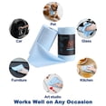 thumbnail image 3 of Beartech Microfiber Cleaning Cloth Roll,80 Pack Cleaning Towels,Lint Free Rags Paper Towels & Tear Away Reusable Towels,Washable Shop Rags wipe Cloth,Wash Cloths Dish Rags for Car Kitchen Window, 3 of 9