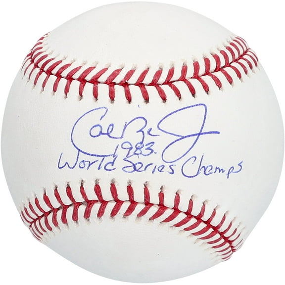 Cal Ripken Jr. Baltimore Orioles Autographed Baseball with "1983 World Series Champs" Inscription - Fanatics Authentic Certified