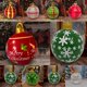 thumbnail image 3 of Bola de Navidad más vendida, decoraciones para exteriores, bolas de PVC extragrandes para patio, piscina, césped, porche, jardín, vacaciones, interior, sólido, 3 of 4