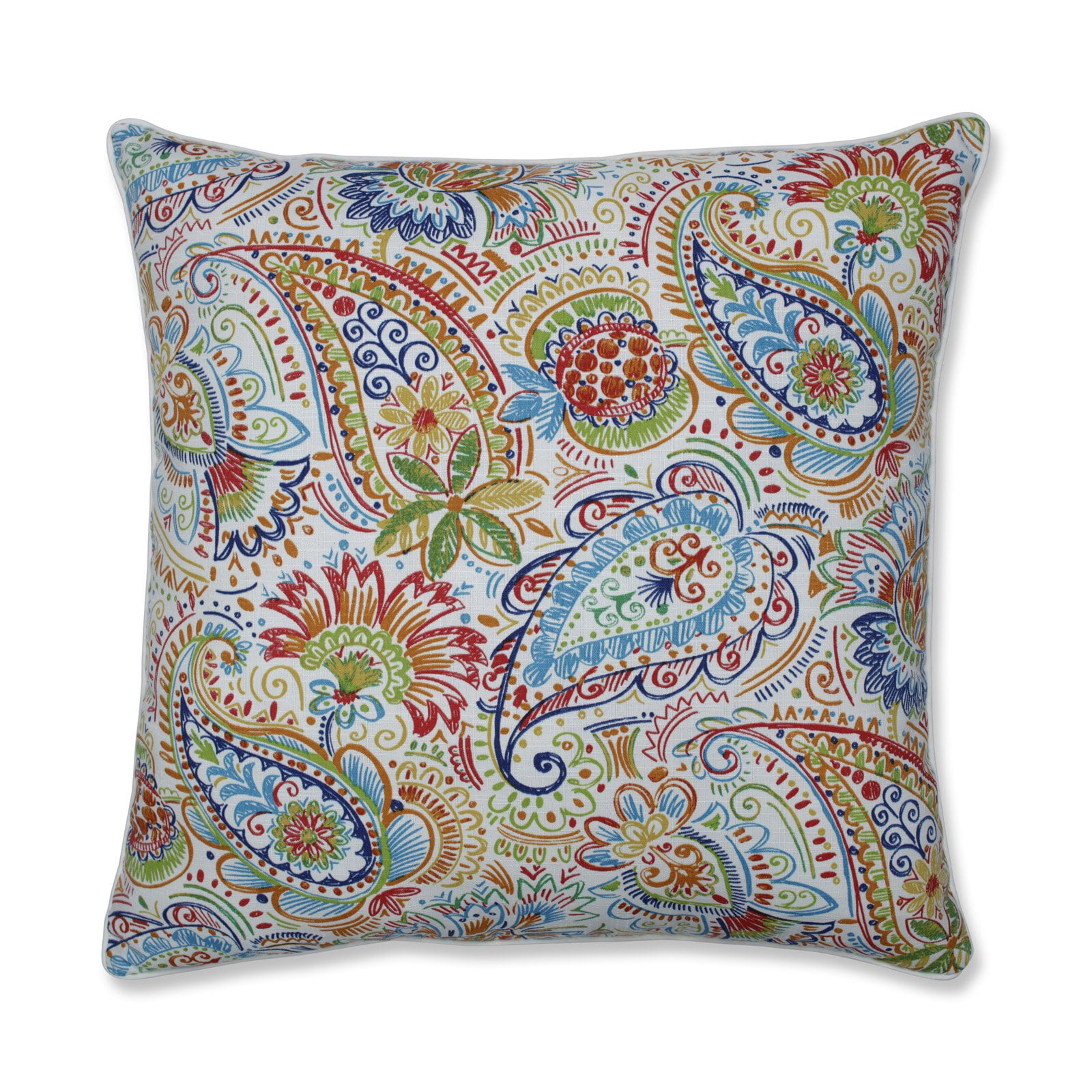 Pillow Perfect Gilford Festival 25 x 25 in. Indoor / Outdoor Floor