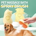 thumbnail image 3 of Clean Electric No-wash Spray Brush Cleaning And Hair Removal Comb Cat And Dog Anti-flying Hair Rechargeable Pet Spray Massage Comb, 3 of 3