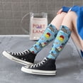 thumbnail image 5 of Sikiie Pirate Marine Animals Knee Socks, High Socks Long Stretchy Sock Women Knee High Stocking, Long Socks for Women, 5 of 6