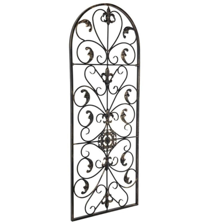 41.5" SemiCircular Retro Decorative Spanish Arch Wall Art Victorian