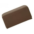 thumbnail image 4 of Foot Stool Change Storage Ottoman Padded Footrest Dressing Makeup Stool Seat Cover , Brown, 4 of 7