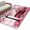 Pink Crimson White, variant on Area Rugs 2.7'x5', Valentine's Day Carpet for Living Room Bedroom Dining Room, Romantic Love Tree Truck Roses Pink Plaid Throw Kitchen Rugs Non Slip Washable Rectangle Indoor Outdoor Rugs