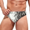 thumbnail image 1 of Maillot de Bain Homme Mode Hawaii Doux Confortable Triangle pour Sources Chaudes et Plage, 1 of 5
