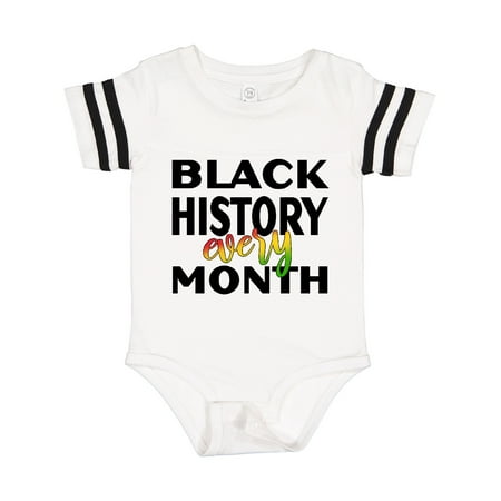 

Inktastic Black History Every Month Gift Baby Boy or Baby Girl Bodysuit