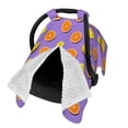 thumbnail image 2 of Daiia Yellow Lemon And Orange Pattern Car Seat Cover for Babies, Mom Nursing Covers Breastfeeding Scarf, Multi Use Infant Carseat Canopy for Newborn Carrier/Stroller, 2 of 9