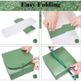 thumbnail image 5 of 20Pcs Olive Green Gift Boxes with Lids Ribbons 8 x 8 x 4 Inch Bridesmaid Proposal Box with 100pcs Glue Points for Wedding Packaging Present Birthday Christmas Craft Snack Holiday Party Favors, 5 of 7