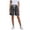 *2-Gray, variant on VBVC Women's Drawstring Wide Leg Capris Jeans, Casual Summer Stretchy Denim Pants For Women, Distressed Ripped Trousers with Pockets,Black,S-2XL