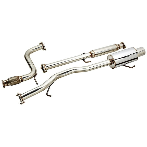 Spec-D Tuning MFCAT2-ACD94 Honda Accord Ex Dx Lx 2 4 Door Full Cat Back Exhaust System