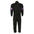 thumbnail image 4 of RaceQuip® 1950597RQP Pro-1 Driving Suit SFI 3.2A/1 Black/Purple Stripe Youth 2XL, 4 of 4