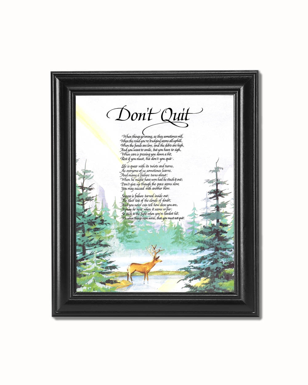 dont quit poem framed dont quit poem framed