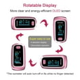 thumbnail image 2 of SUWU Oximeter, SpO2 Pulse Oximeter, 4 Data Pulse Oximeter with Respiration, Respiration Rate Monitor, Pulse Oximeter with Bag, and Lanyard (Pink), 2 of 7