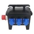 thumbnail image 4 of Distribution  Box, Waterproof Power Distribution Box Wide Application Safe Nickel Plated Contacts AC 240-415V  for Industries, 4 of 7