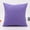 Purple, variant on Ludlz Home Room Sofa Bed Decor Solid Color Throw Pillow Case Square Cushion Cover