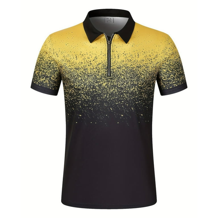 heyac Funny Shirts for Men Big and Tall V Neck Business Casual