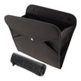 thumbnail image 1 of Bote de basura para automóvil Unique Bargains, bolsa de basura duradera, bote de basura de cuero sintético marrón para el respaldo del asiento delantero, 1 set, 1 of 1