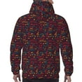 thumbnail image 7 of Naloa Music Men's Casual Hooded Collar Drawstring Hoodies Pullover Sweatshirts Casual Long Sleeve Shirts-3X-Large, 7 of 7