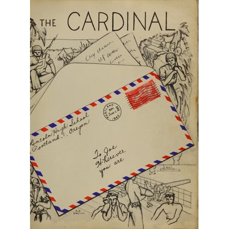 (Custom Reprint) Yearbook: 1945 Lincoln High School - Cardinal Yearbook (Portland, OR)