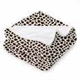 thumbnail image 3 of Rdsfhsp Leopard Print Flannel Fleece Blanket, Animal Pattern Throw Blanket, Soft Cozy Warm Blanket for Bedroom Sofa Couch Decor 80"x60", 3 of 5