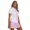 Pink, variant on Jizyo Womens Schoolgirl Cheerleading Outfit Sports Uniform Short Sleeve Shirt with Plaid Skirt Tie Set Pink M