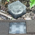 Zcyifa solar ice rocks Waterproof Solar Brick LED Landscape Light with